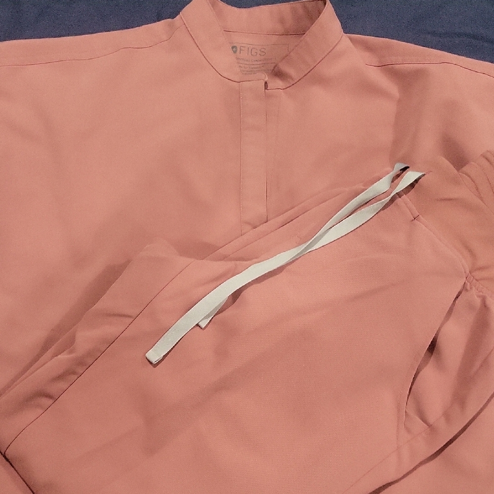 Figs Pink Jumpsuit